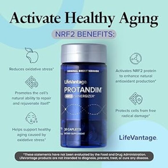 LifeVantage Protandim NRF2 Synergizer (30 Caplets) Antioxidant & Anti - aging - Picture 1 of 1